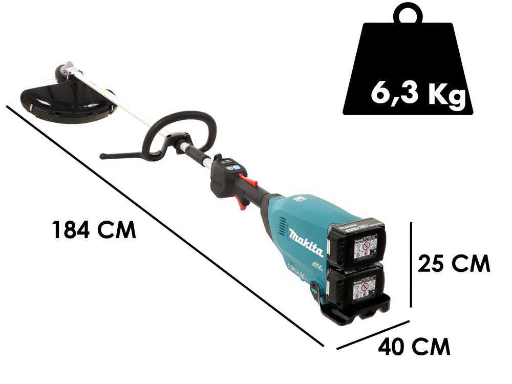 Decespugliatore a batteria - 36V - 2x18V/5Ah